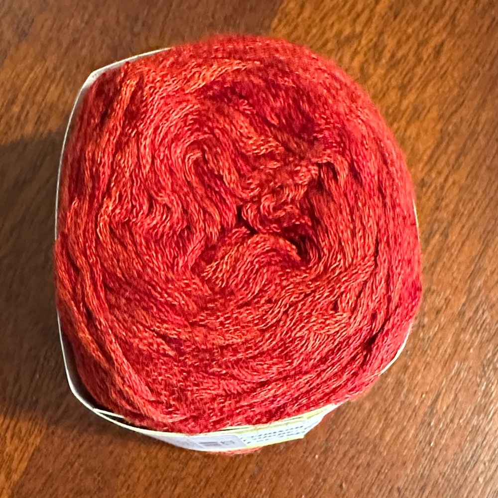 Red Bamboo Yarn - Picture 3 of 3